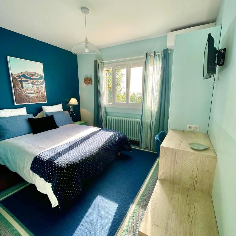 Villa Daphné - Doppelzimmer mit Seeblick - 10