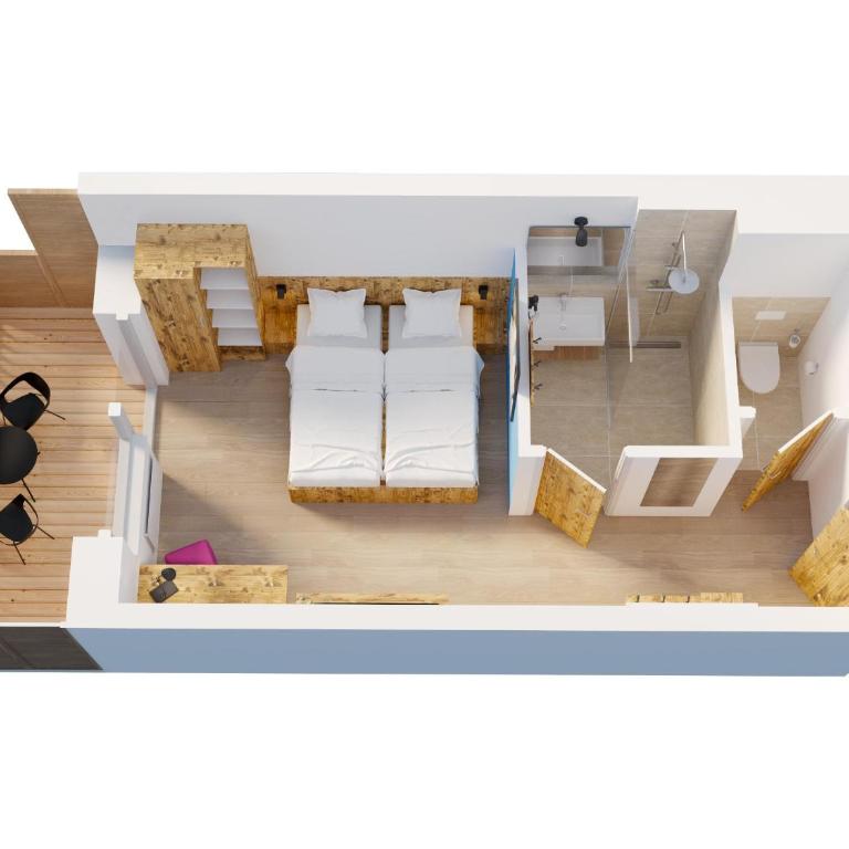 COOEE alpin Hotel Kitzbüheler Alpen - Doppel-/Zweibettzimmer mit Aussicht - 5
