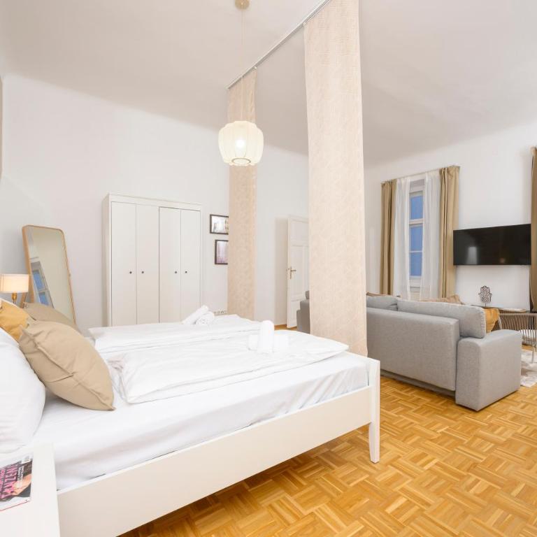 Spacious apartment in Graz for 6 people - Familien-Apartment mit 1 Schlafzimmer - 8