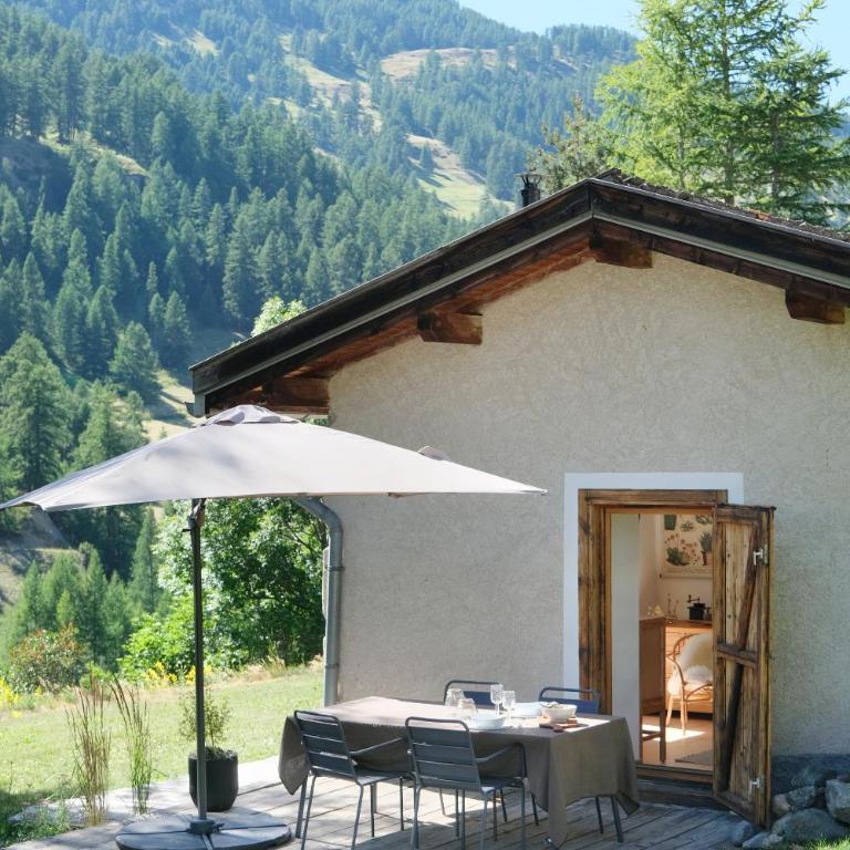 Maison Emme - Gîtes nature en Queyras - Cottage - Vue sur Jardin - 11