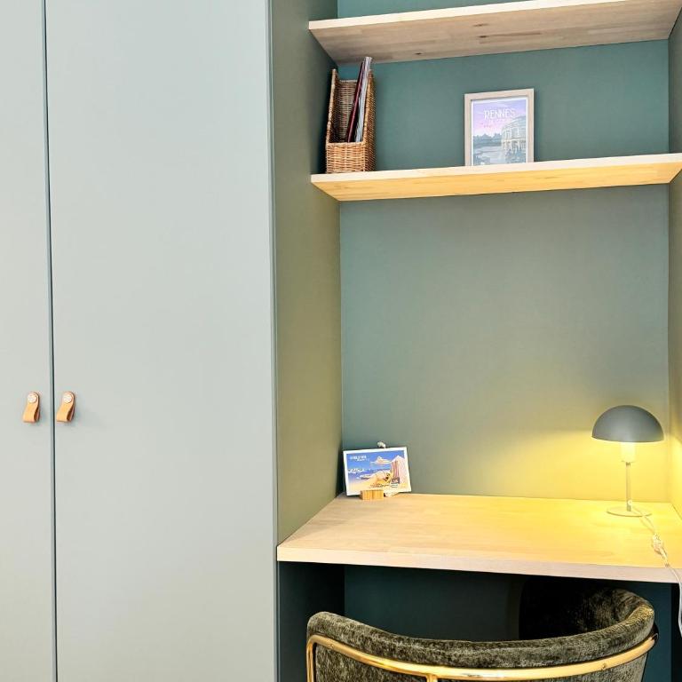Le Petit Mail, Centre de Rennes - Appartamento con 1 Camera da Letto e Balcone - 16