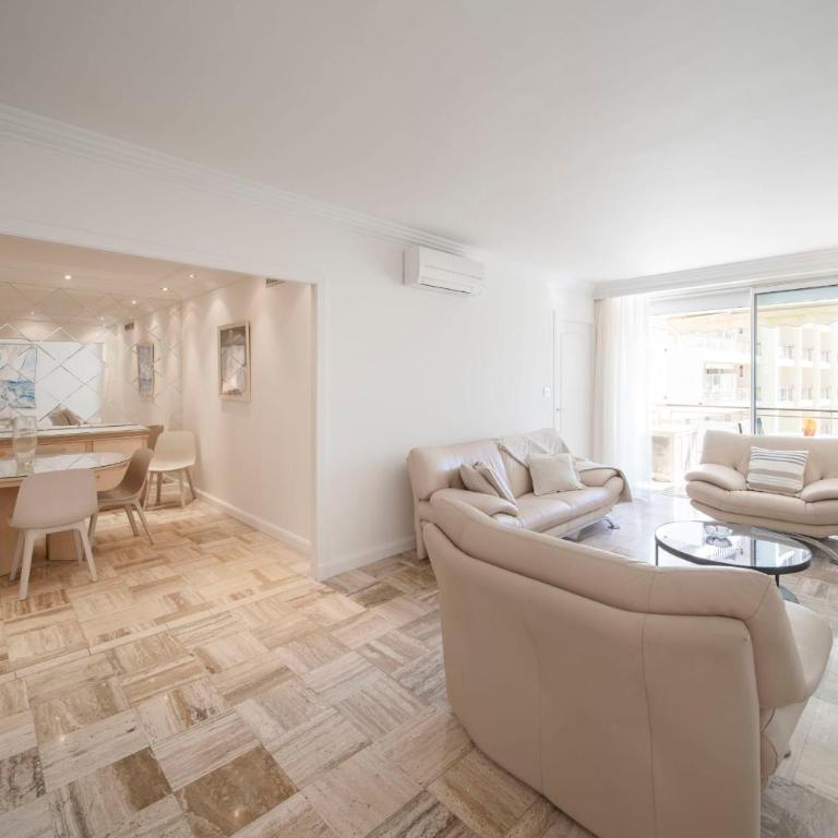 REF 30 - Cannes Croisette - Sea and gardens view apartment for rent - Appartement - 6