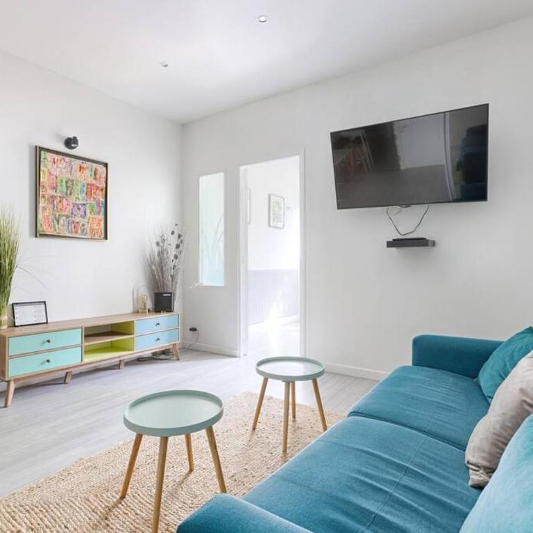 Saint Fargeau Gambetta IV Lovely Apartment 4P 1BR - Appartement 1 Chambre - 8