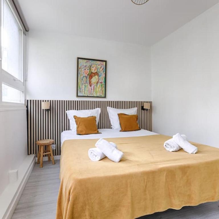 Saint Fargeau Gambetta IV Lovely Apartment 4P 1BR - Appartement 1 Chambre - 4