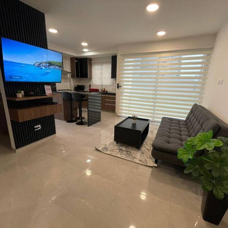 1 Dorm cama King Equipetrol - One-Bedroom Apartment - 15