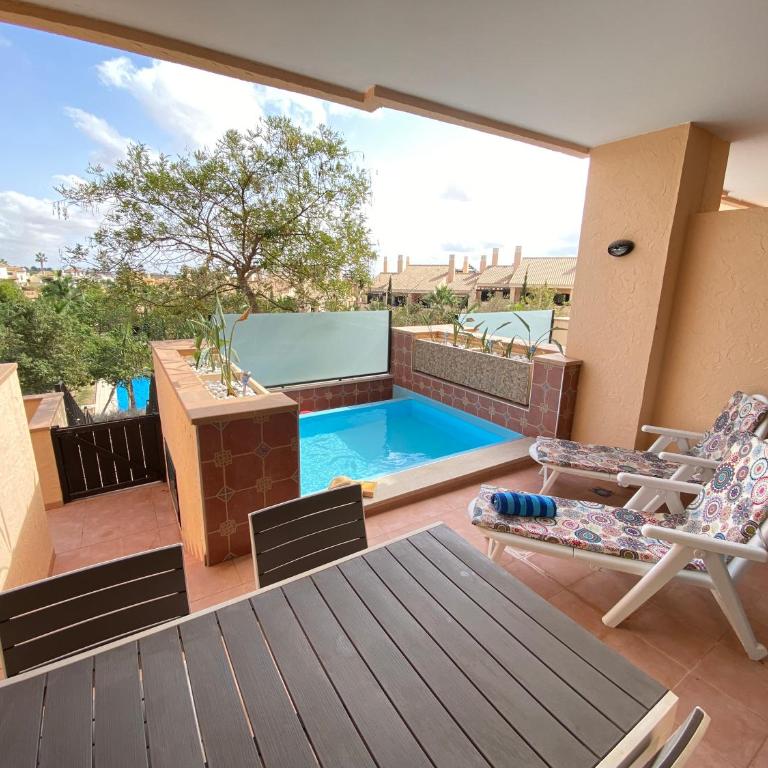 Lujoso Apartamento en el tranquilo Resort Hacienda del Alamo - Apartamento de 2 dormitorios con terraza - 2