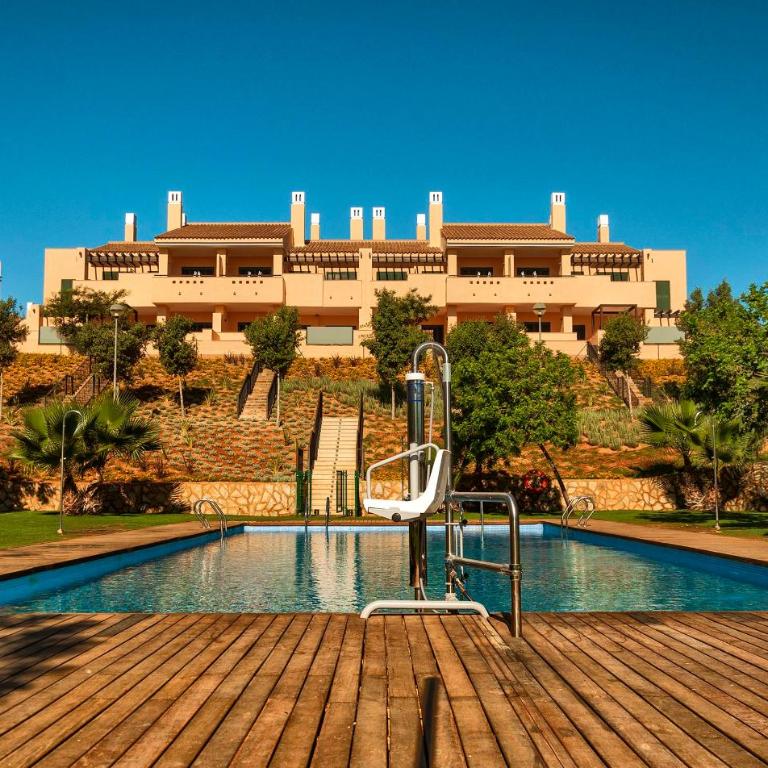 Lujoso Apartamento en el tranquilo Resort Hacienda del Alamo - Apartamento de 2 dormitorios con terraza - 8