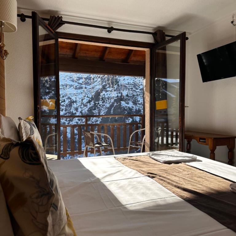 Hôtel & Spa Les Carrettes - Chambre Quadruple avec Balcon - 1