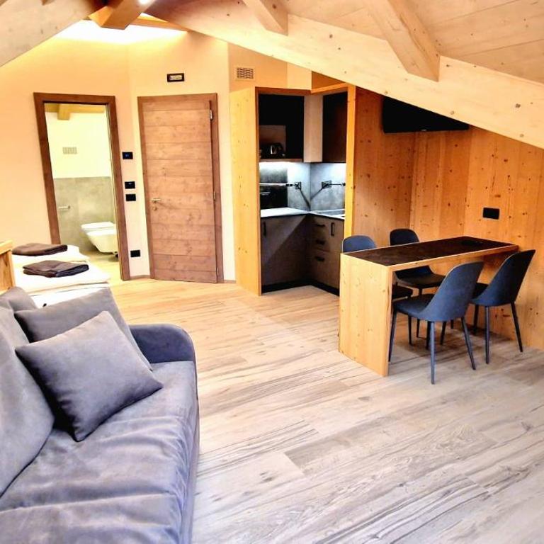 Agriturismo Bosco d'oro Livigno - Appartamento con 2 Camere da Letto - 16