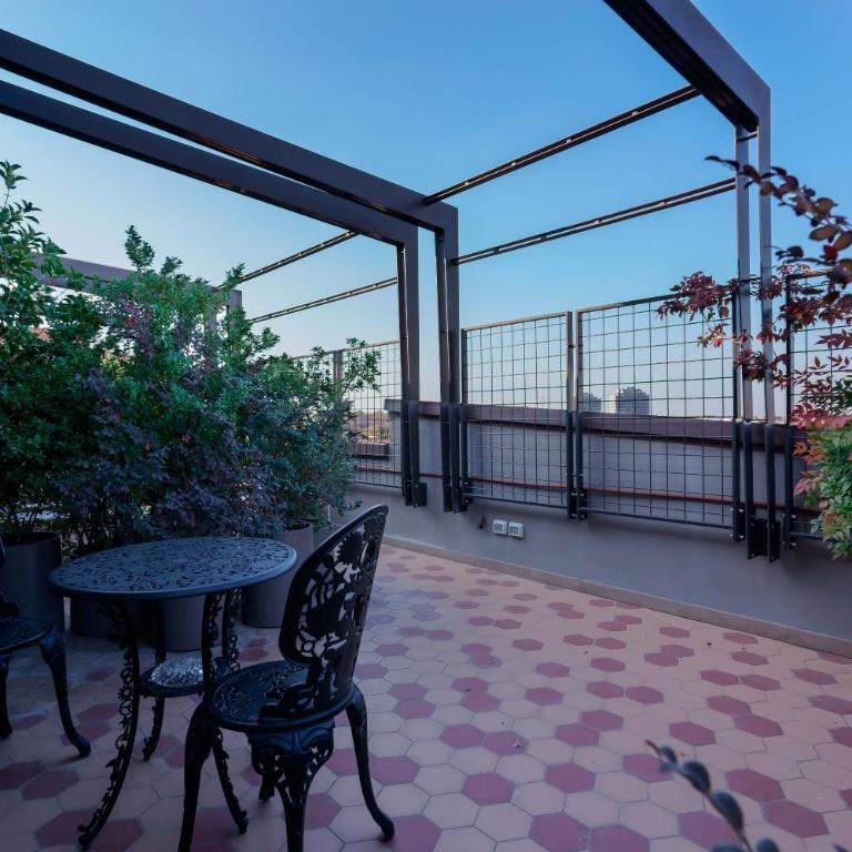Skyline 1/7 B&B - Camera Matrimoniale/Doppia con Letti Singoli con Terrazza - 26