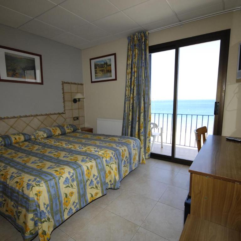 Hotel Marian Platja - Habitación Doble con vistas al mar - 2 camas - 8