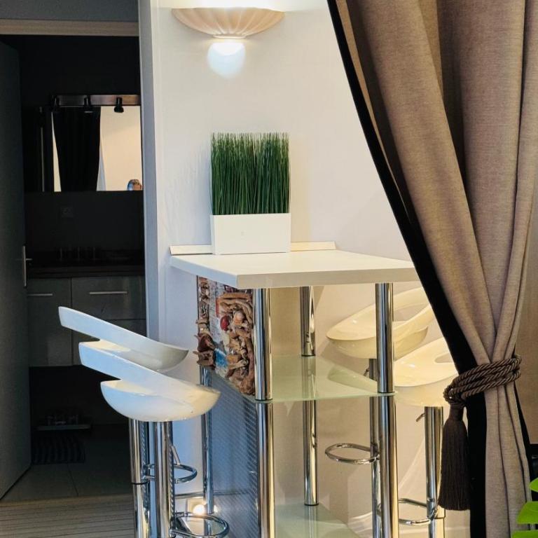 Eze flat with terrace sea view and mountain view - Appartement 1 Chambre - 12