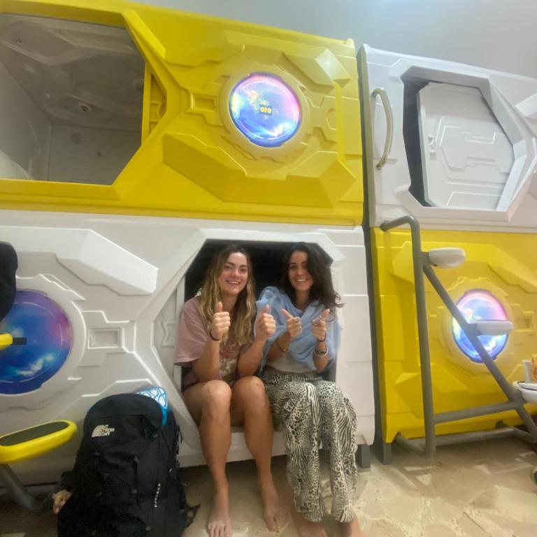 Mermaid Space Capsule Hostel Palermo - Posto Letto in Dormitorio Maschile per 4 Persone - 2