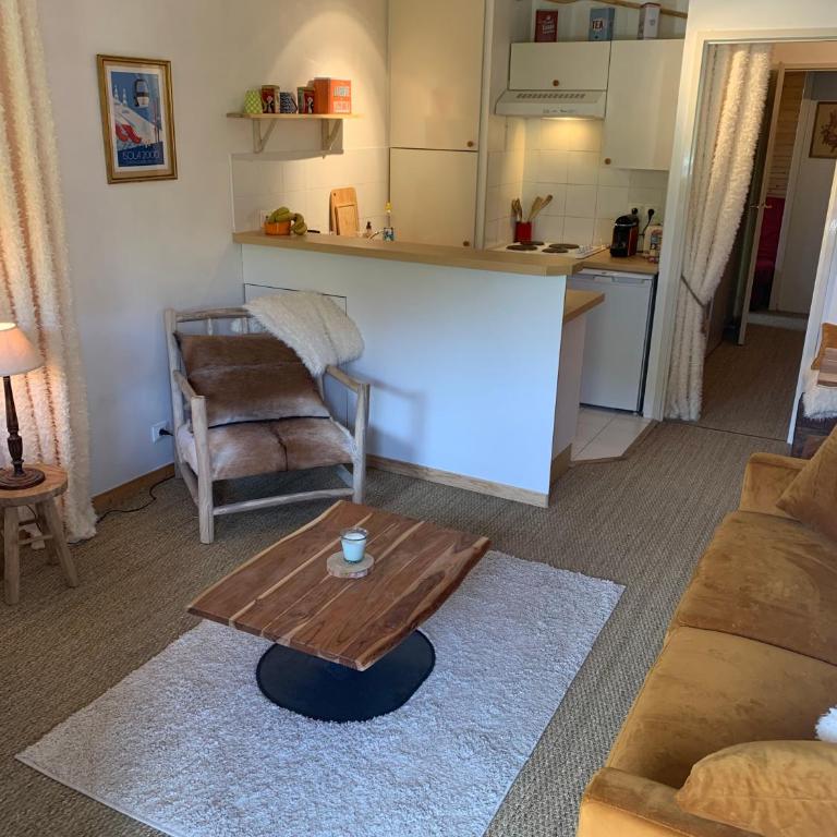 Isola 2000 appartement dans Chalet 4 ou 6 personnes grande terrasse - Apartment mit 2 Schlafzimmern - 14