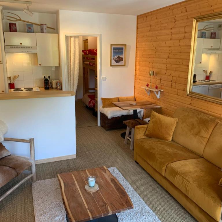 Isola 2000 appartement dans Chalet 4 ou 6 personnes grande terrasse - Apartment mit 2 Schlafzimmern - 13