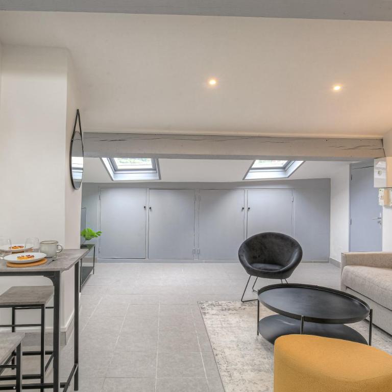 Le Cléret, Studio douillet sous les toits - Apartment mit 1 Schlafzimmer - 12
