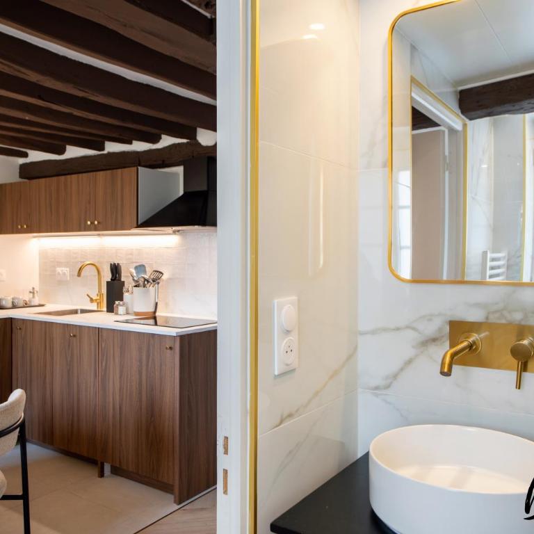 SUPER CENTRAL Designer One-Bedroom - Marais - FREE Parking - Appartement 1 Chambre - 29