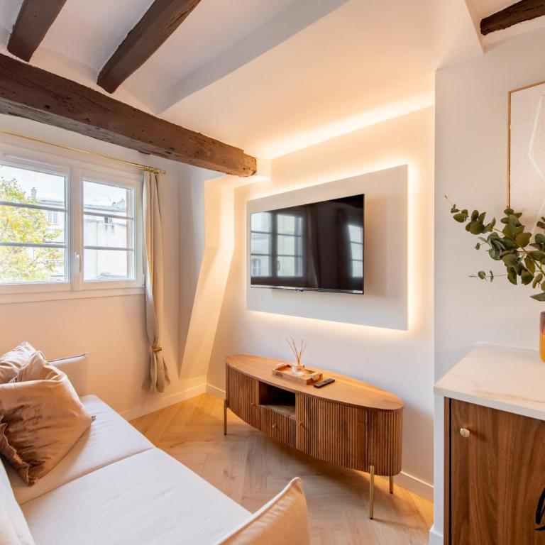 SUPER CENTRAL Designer One-Bedroom - Marais - FREE Parking - Appartement 1 Chambre - 15
