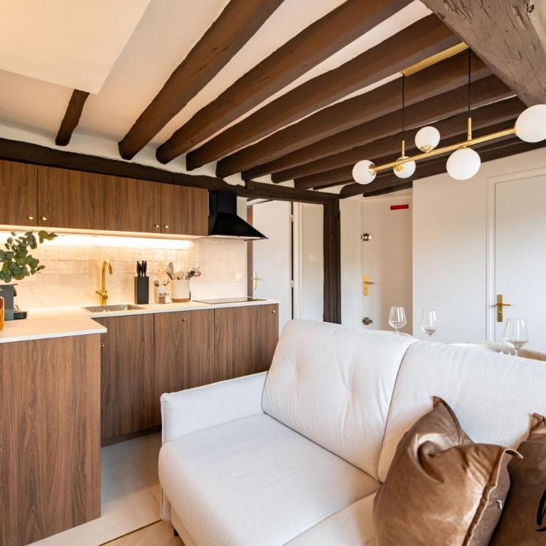 SUPER CENTRAL Designer One-Bedroom - Marais - FREE Parking - Appartement 1 Chambre - 16