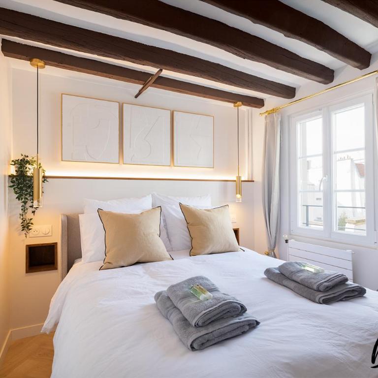 SUPER CENTRAL Designer One-Bedroom - Marais - FREE Parking - Appartement 1 Chambre - 24