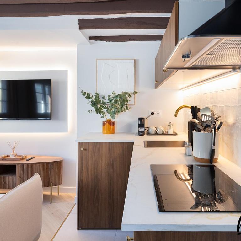 SUPER CENTRAL Designer One-Bedroom - Marais - FREE Parking - Appartement 1 Chambre - 19