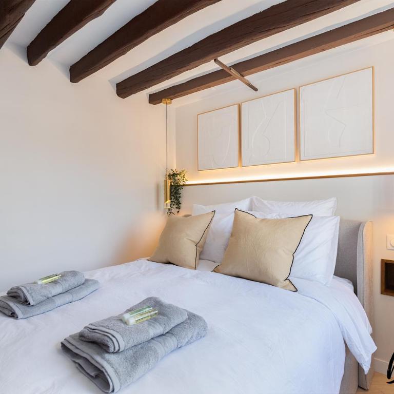 SUPER CENTRAL Designer One-Bedroom - Marais - FREE Parking - Appartement 1 Chambre - 26