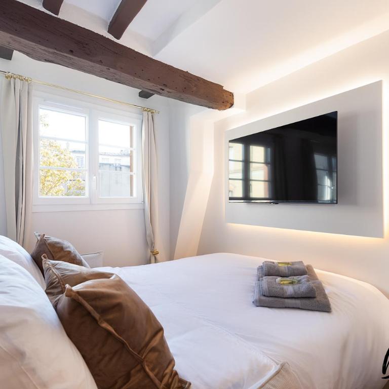 SUPER CENTRAL Designer One-Bedroom - Marais - FREE Parking - Appartement 1 Chambre - 6