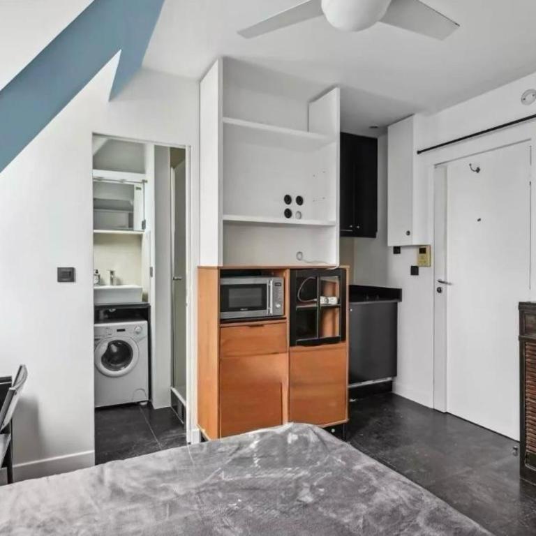 Fantastic Studio au Coeur de Paris, à 2 minutes du Musée d'Orsay - Chambre Double Supérieure - 7