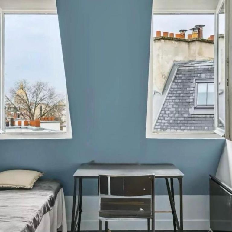 Fantastic Studio au Coeur de Paris, à 2 minutes du Musée d'Orsay - Chambre Double Supérieure - 3