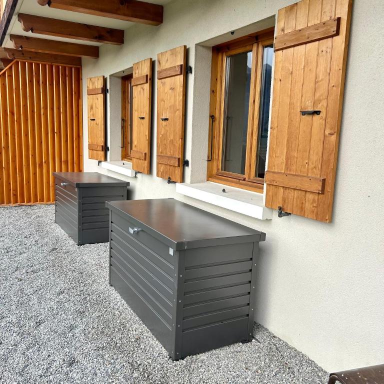 Chalet les vergers - Apartamento de 1 dormitorio con vistas al jardín - 3