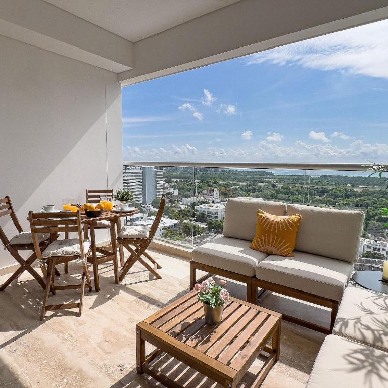 CB1532 Suite Lujosa en Exclusivo Cartagena Beach - Queen Suite - 25