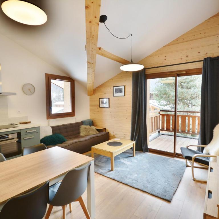 Charmant T3 à Morzine, proches des pistes, parking & wifi - FR-1-684-18 - Apartamento - 1