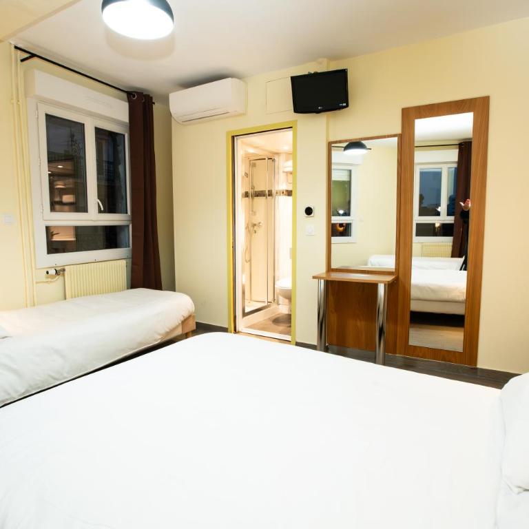Hôtel de la Terrasse - Chambre Quadruple - 5