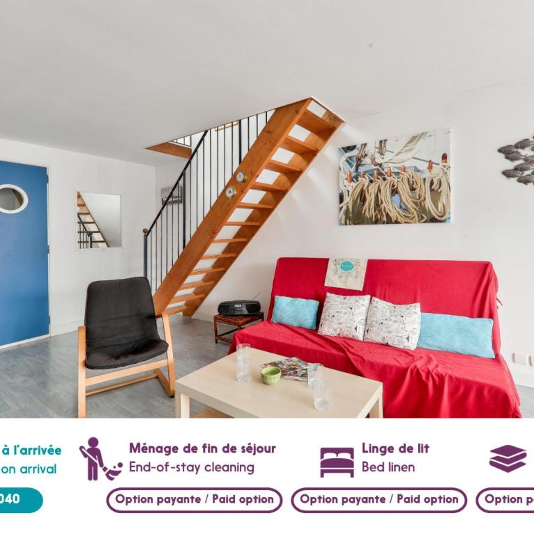 Appart à 100m des plages du Fogeo et Kerjouanno - Appartement - 2