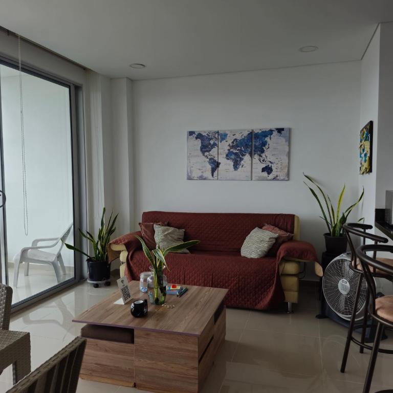 Apartamento Cartagena 180, vista espectacular - Apartamento con vistas y balcón - 43
