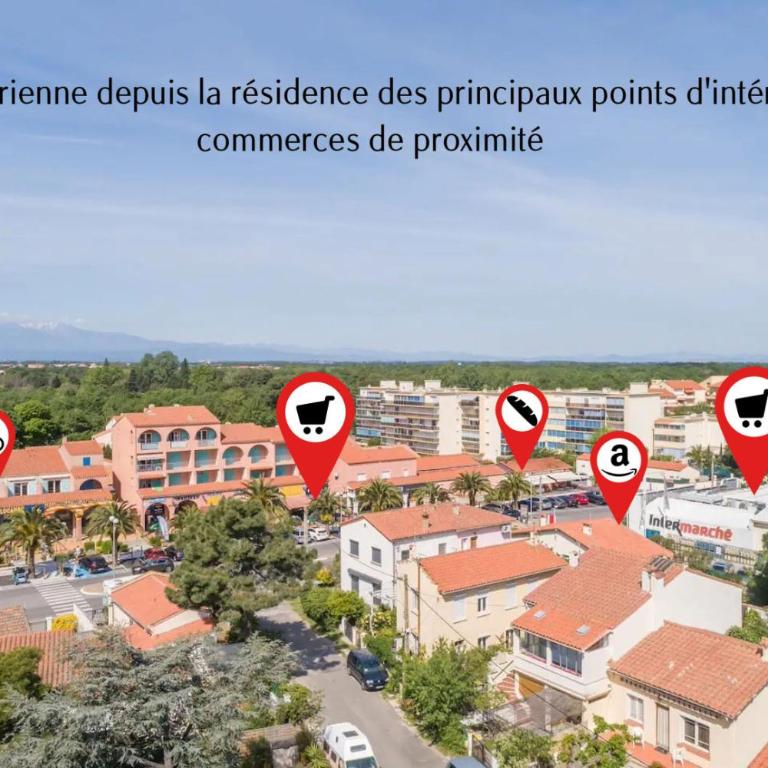 Superbe appartement neuf entre mer et pins Wifi - Apartment mit 1 Schlafzimmer - 46