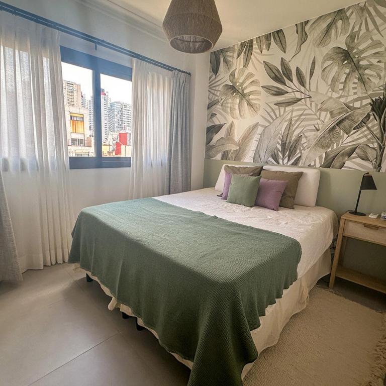 RentUp - Luminoso dos ambientes con balcon en el limite de Recoleta y Palermo - Apartment - 1