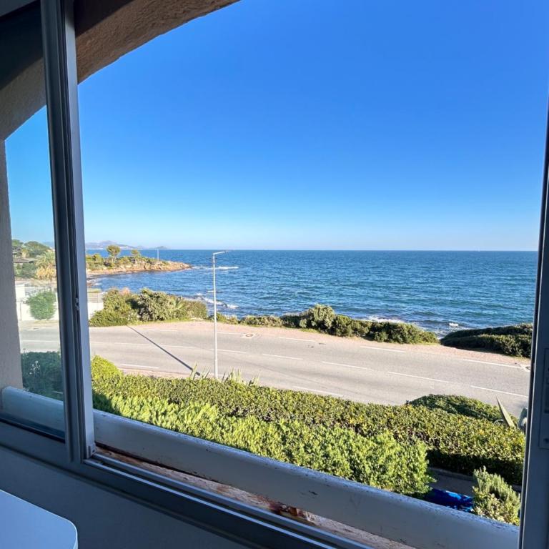 Appart le Grand Bleu Saint Aygulf - Apartment mit 2 Schlafzimmern, einem Balkon und Meerblick - 20