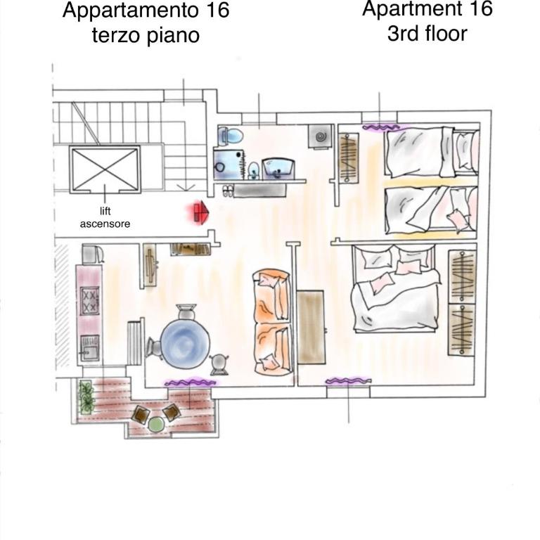 Family 3 - Two-Bedroom Apartment - 19