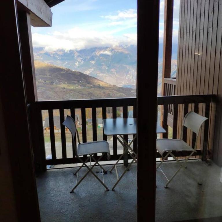 Studio 4 personnes pied des pistes avec piscine - Appartement avec Vue et Balcon - 7