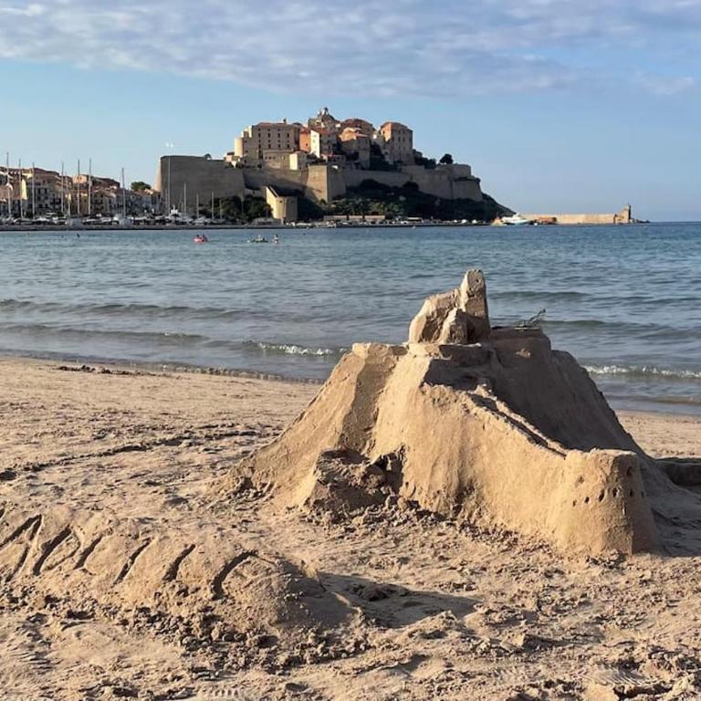 Studio Paradis à Calvi Parking privé en option - GR20 Télétravail - Estudio con balcón - 8