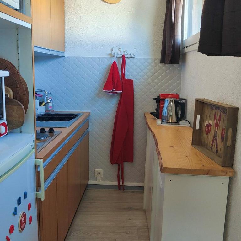 Studio cabine 4 pers, 2* sans balcon, Valloire - FR-1-263-42 - Monolocale - 7
