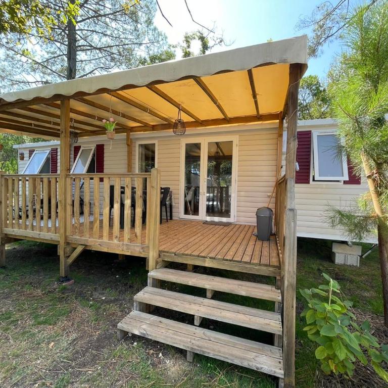 Camping Les Viviers Cap Ferret 6 pers - Proche Piscine et plage - Appartement 2 Chambres - 1