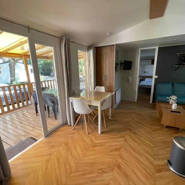 Camping Les Viviers Cap Ferret 6 pers - Proche Piscine et plage - Appartement 2 Chambres - 3