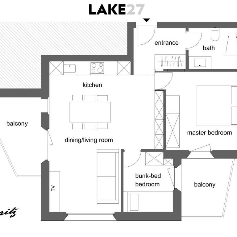 Lake 27 - St Moritz - Apartment mit 2 Schlafzimmern - 19