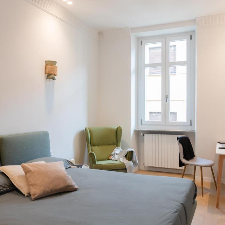 Gioberti's Apartment - 100 sqm - 2 Bedrooms and Free Private Parking in the Center - Appartamento con 2 Camere da Letto e Balcone - 47