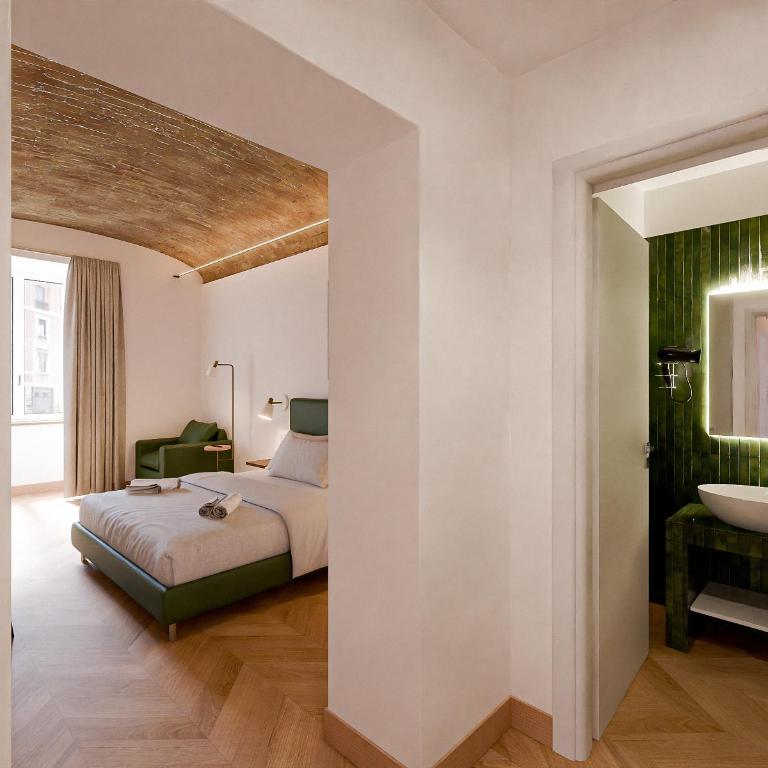 Urban Vatican Rooms - Camera Matrimoniale Deluxe con 1 Letto Supplementare - 3