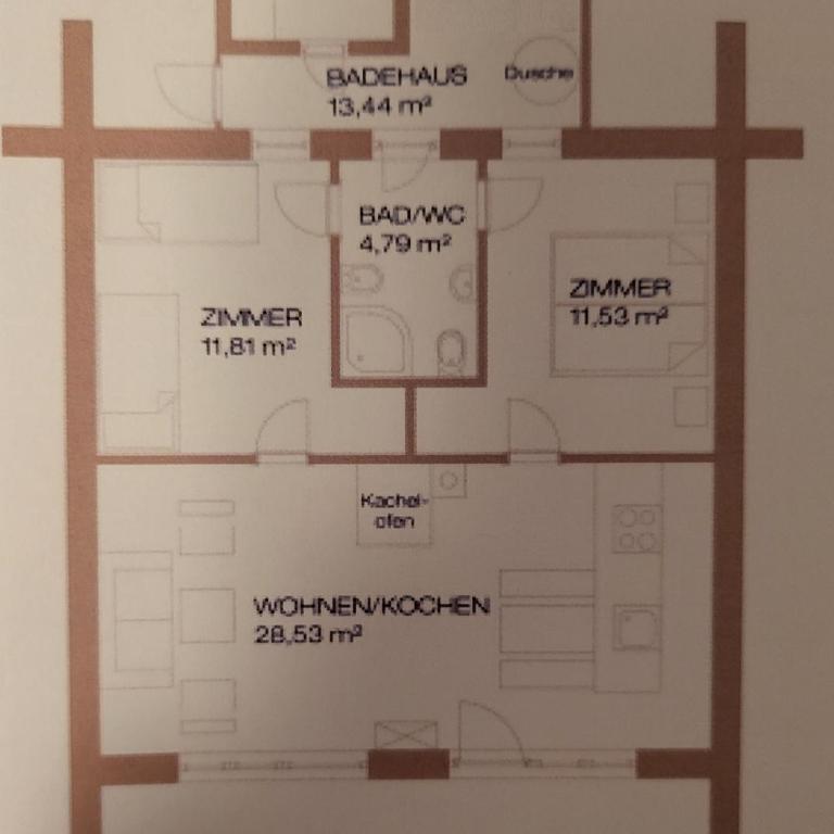 Holztraum Chalet mit Sauna - Chalet mit 2 Schlafzimmern - 2