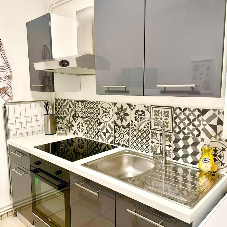 Le Kellermann Confort centre Gare - Pompidou - Appartement 2 Chambres - 6