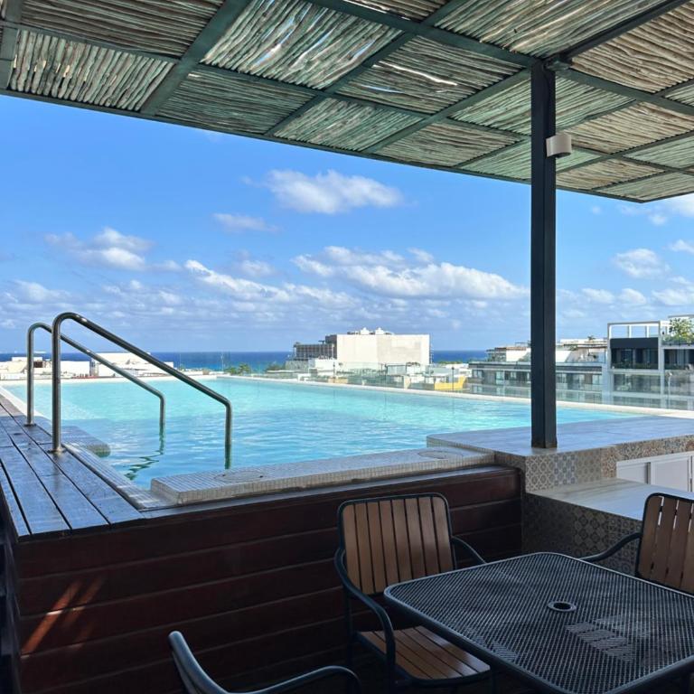 Departamento 5ta Av - Cerca de la playa con Rooftop Pool & Cancha de Padel - One-Bedroom Apartment - 15